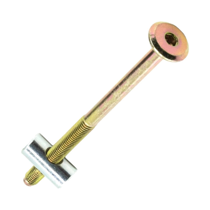 M6 x 60mm Furniture Bolts with Barrel Nuts x2 Pack