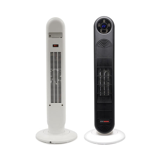 Hot and Cold Ceramic Tower Heater Fan