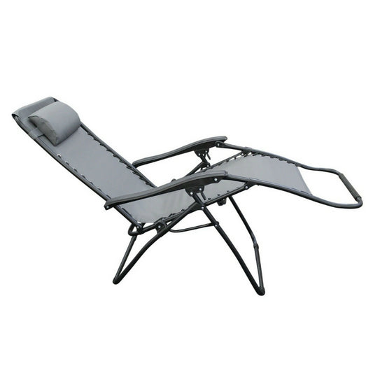 Grey Textoline Zero Gravity Chair x2