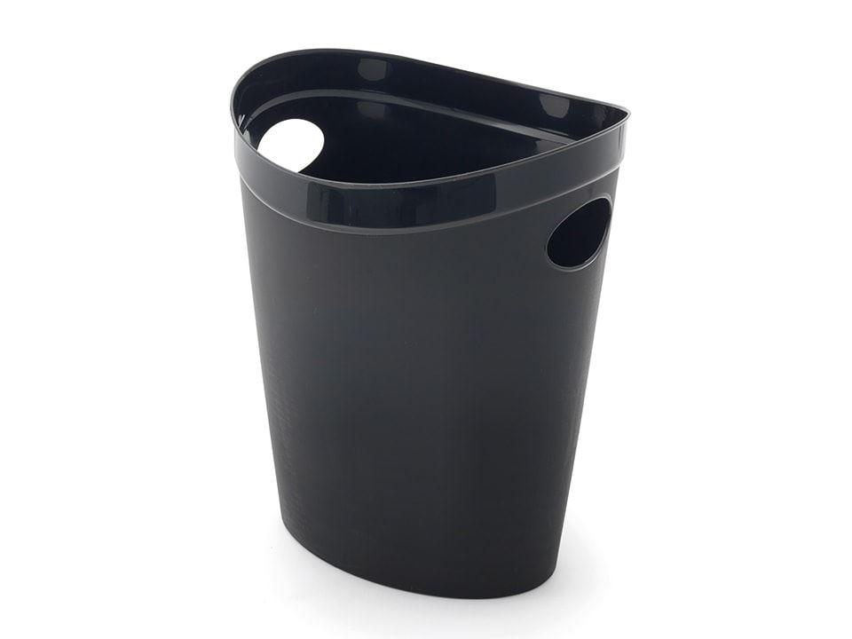 Flexi Waste Paper Bin Black Snape & Sons
