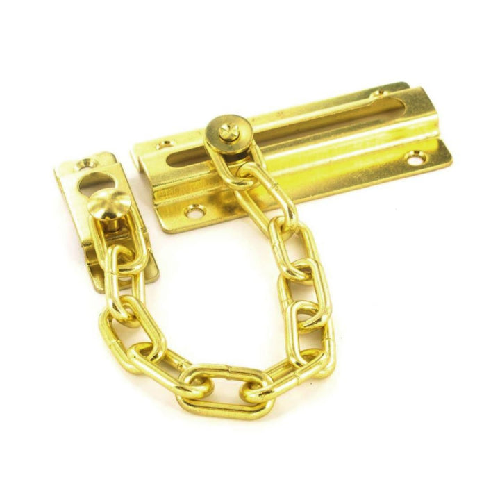 Best Hardware - Door Security Chain Brass Door Security Chains | Snape & Sons