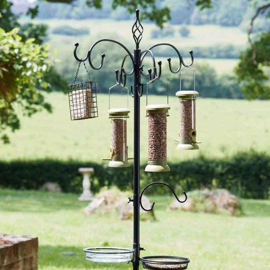 Chapelwood - Complete Dining Station (Feeders included) Bird Tables and Feeding Stations | Snape & Sons