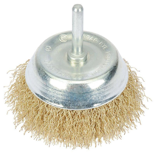 Draper Tools - Hollow Wire Cup Brush 50X6.0m Wire Brushes | Snape & Sons