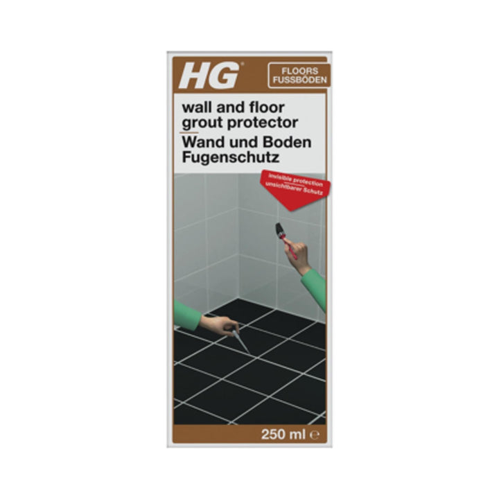 HG Wall & Floor Grout Protector 250ml Tile Adhesive & Grouts | Snape & Sons