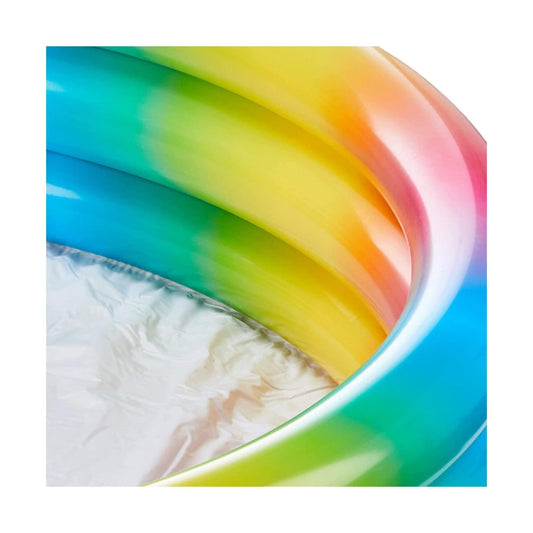 Intex 5ft Pool Rainbow Ombre 147 x 35cm Paddling Pools | Snape & Sons