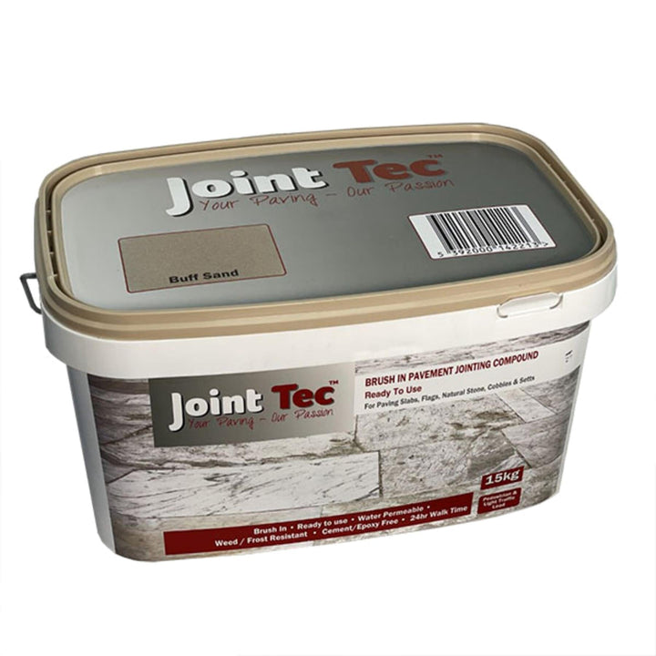Joint Tec Brush-in Paving Joint Compound Buff Sand Jointing Compounds | Snape & Sons