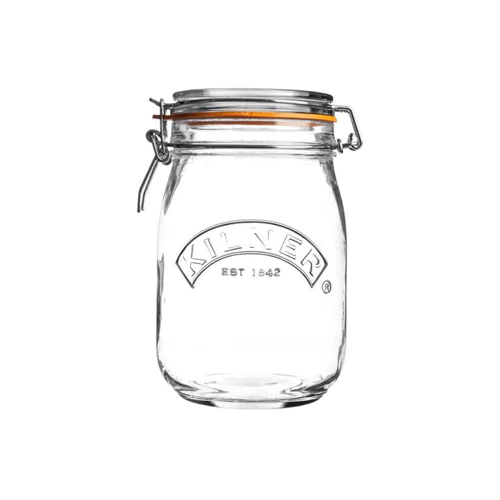Kilner - Round Clip Top Jar 1L Clip Top Jars | Snape & Sons