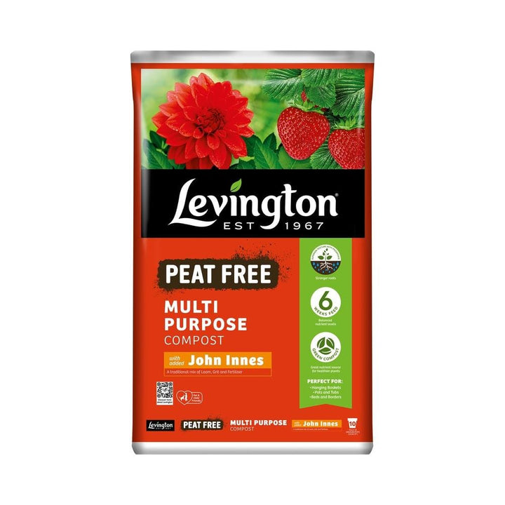 Levington - 50L Peat Free Multi-Purpose Compost with Added John Innes Compost | Snape & Sons
