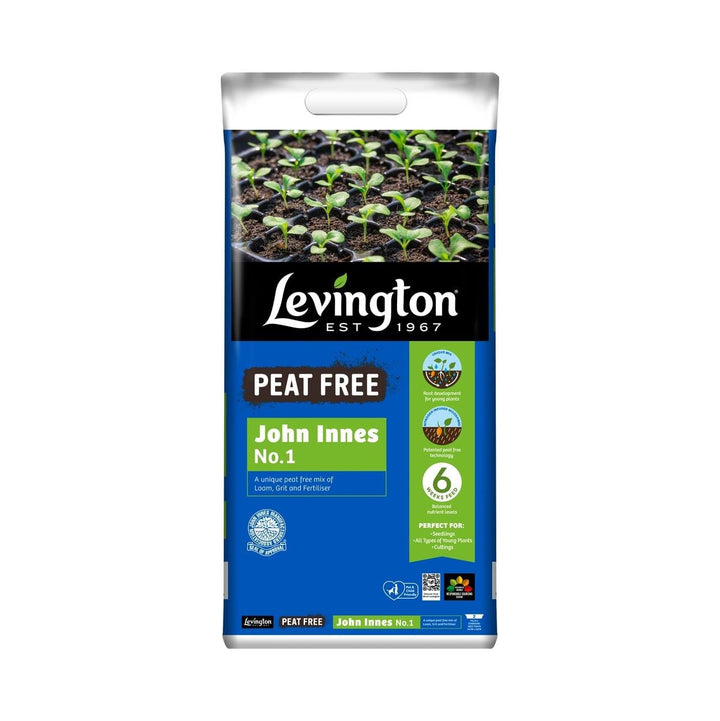 Levington - John Innes No.1 Peat Free Compost 10L Compost | Snape & Sons