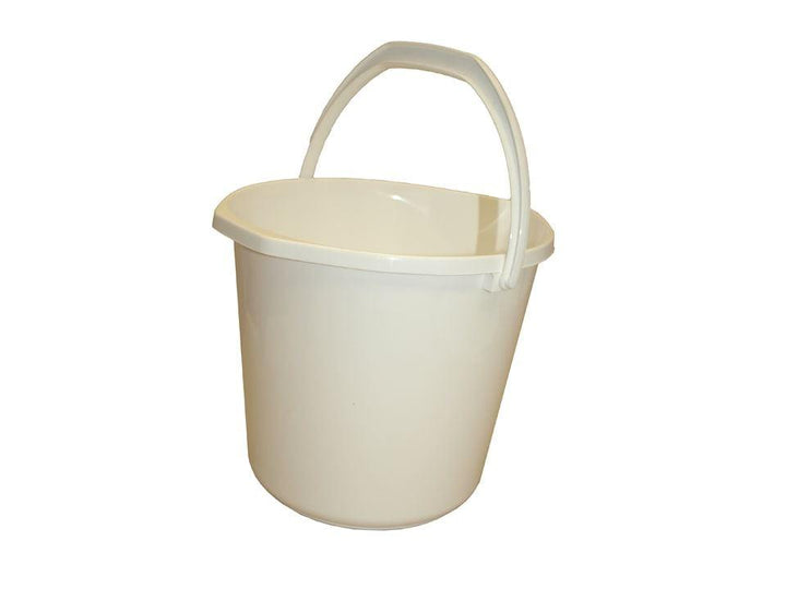 Lucy - White Household Bucket Small Buckets | Snape & Sons