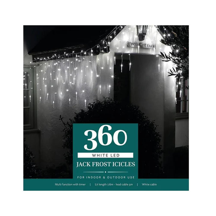 Noma - Jack Frost Icicles 360 LED White | Snape & Sons