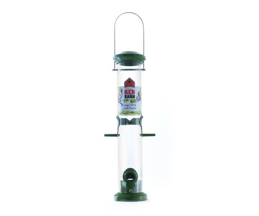 Red Barn - Large Metal Squirrel Resistant Seed Feeder Seed Feeders | Snape & Sons