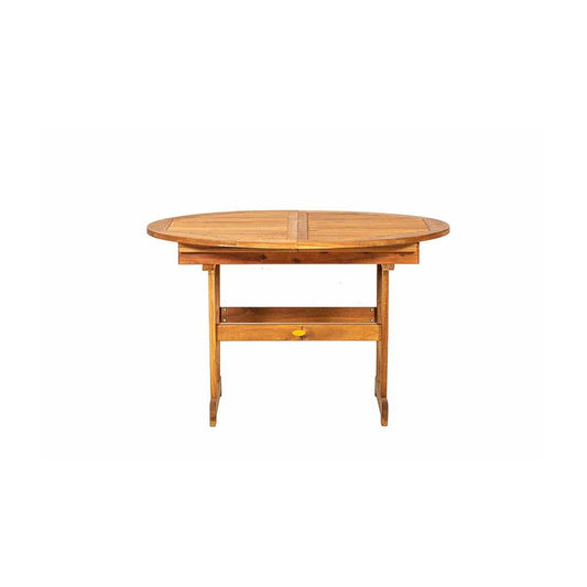 RoyalCraft - Turnbury Extending Acacia 6 Seat Wooden Table Garden Tables | Snape & Sons