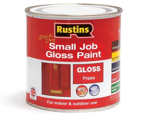 Small Job Poppy Red Gloss 250ml Snape Sons