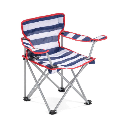 Yello Kids Nautical Stripe Camping Chair Folding Chairs | Snape & Sons