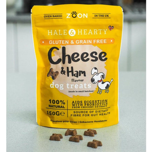 Zöon Pets - Hale & Hearty Ham & Cheese Dog Treats Dog Treats | Snape & Sons