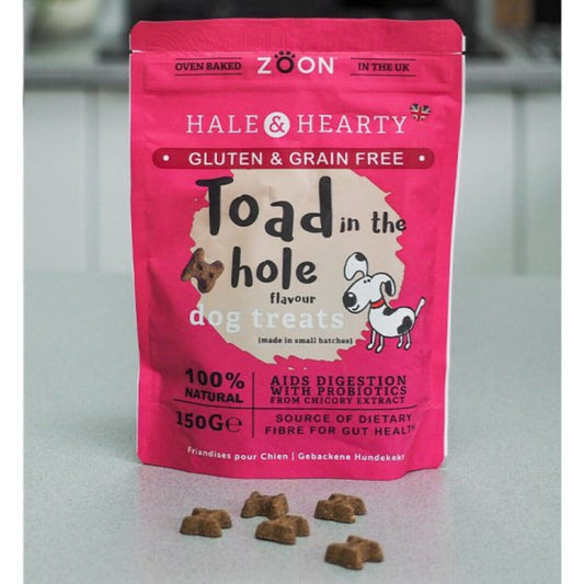 Zöon Pets - Hale & Hearty Toad In The Hole Dog Treats Dog Treats | Snape & Sons