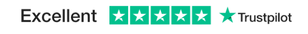 We're rated excellent on trustpilot