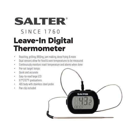 Digital Leave In Food Thermometer