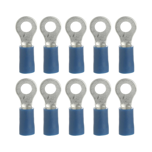 2.5mm Insulated Ring Connectors x10 Pack