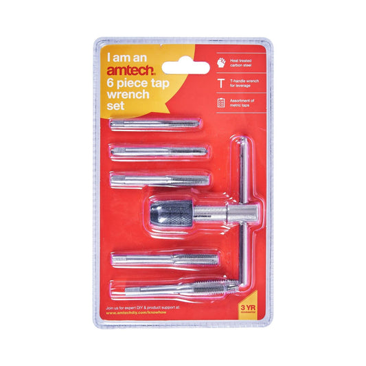 6 Piece Tap Wrench Set