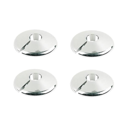 15mm Pipe Roses Chrome x4 Pack