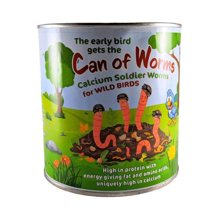 Can of Calcium Soldier Worms