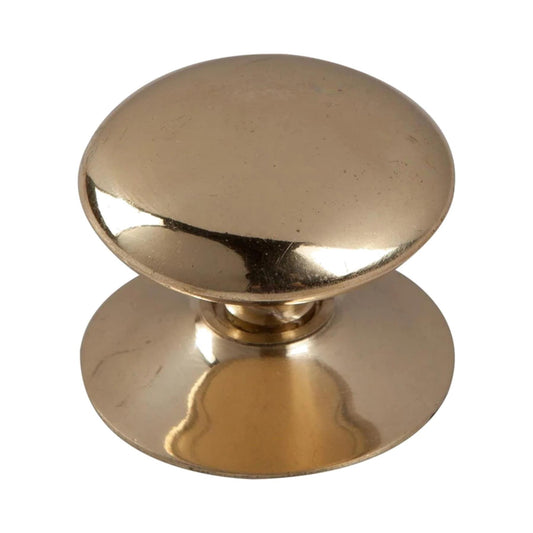 Victorian 32mm Cabinet Knobs Brass Twin Pack