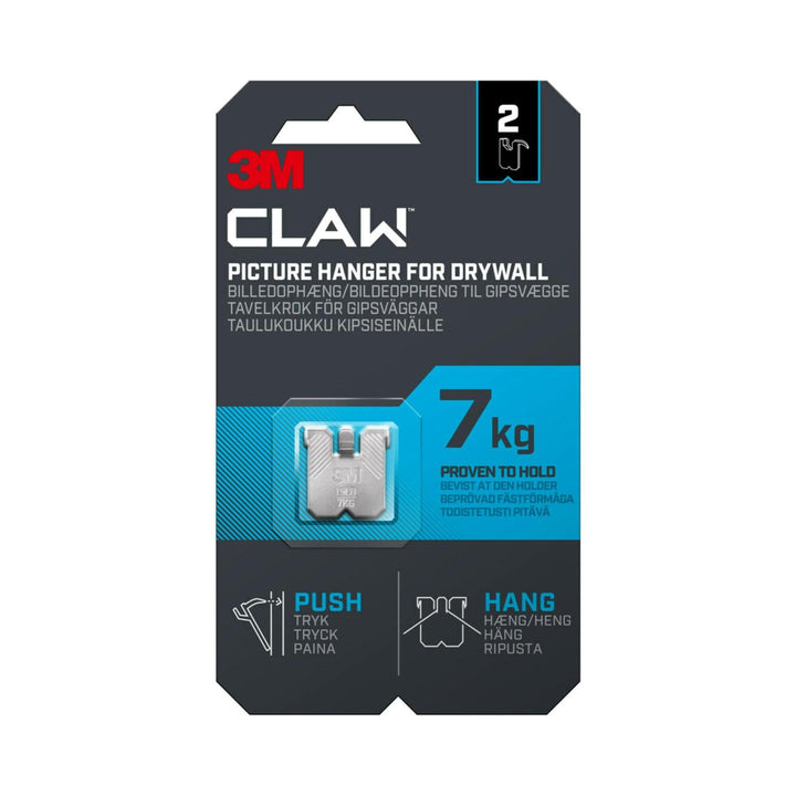 CLAW 7kg Picture Hanger x2 Pack