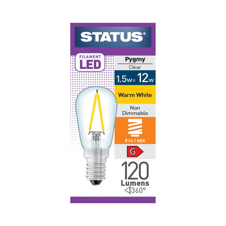 1.5W LED Pygmy Bulb E14/SES