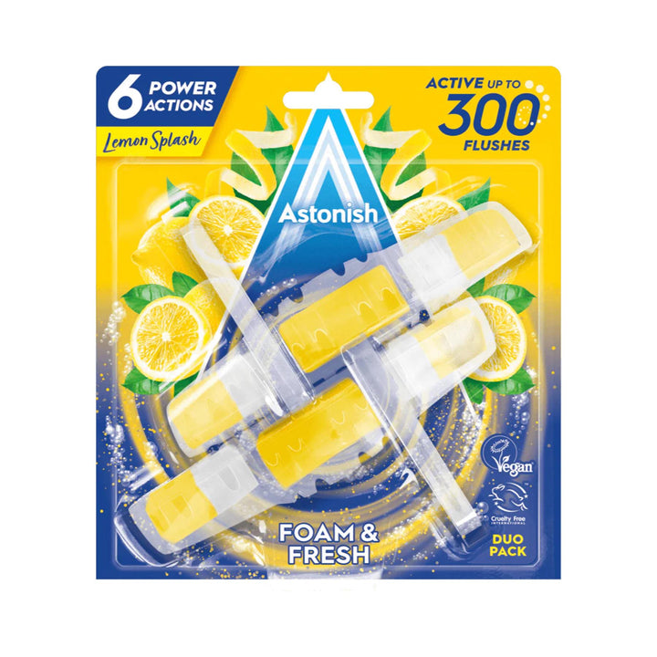Foam & Fresh Blocks Lemon Splash Twin Pack