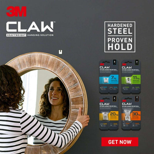 CLAW 11kg Picture Hanger x2 Pack