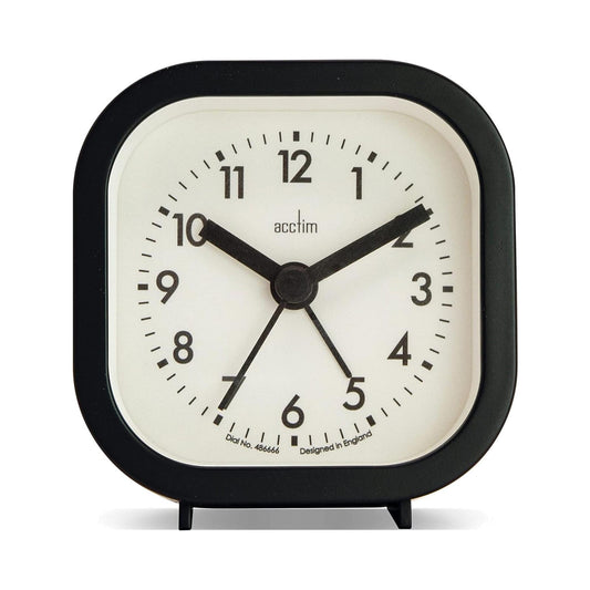 Robyn Square Alarm Clock Black