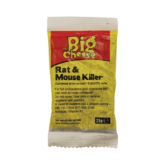 Mouse & Rat Killer II Chew-Thru Grain Bait x6 Pack
