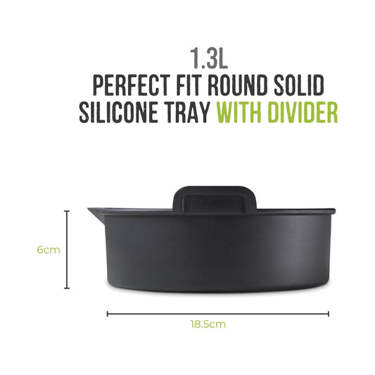 Round Divided LineAir Silicone Air Fryer Liner