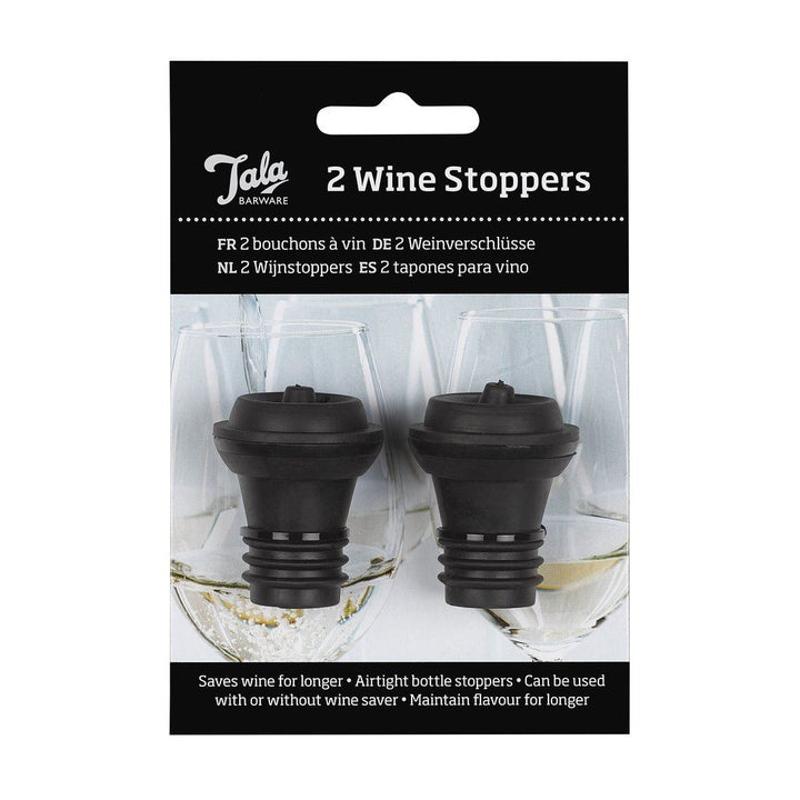 2x Stoppers for Tala Wine Saver