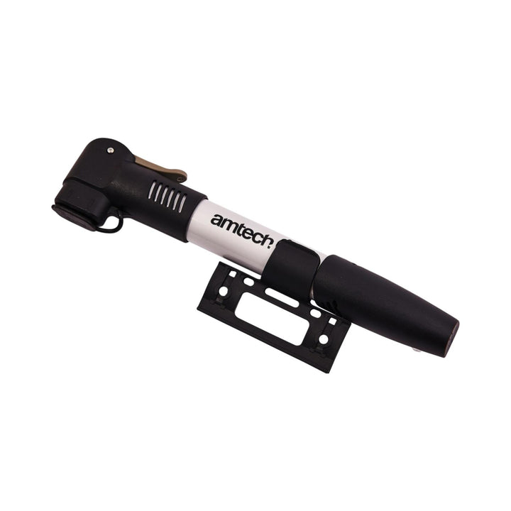 Aluminium Bicycle Pump     with Frame Clip