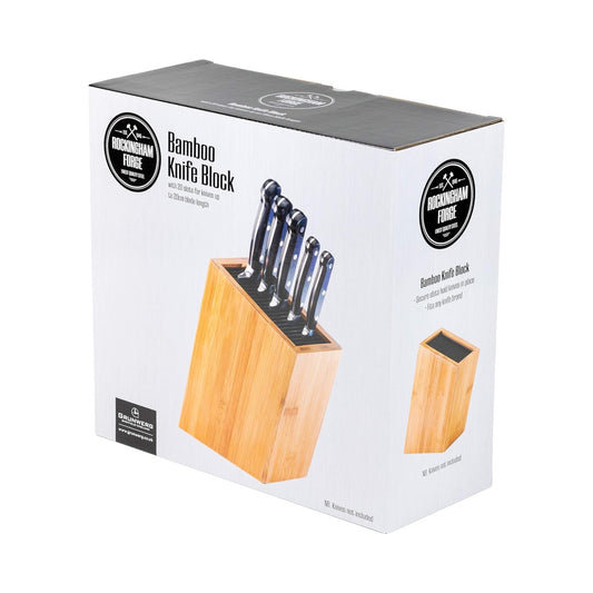 Universal Bamboo Knife Block