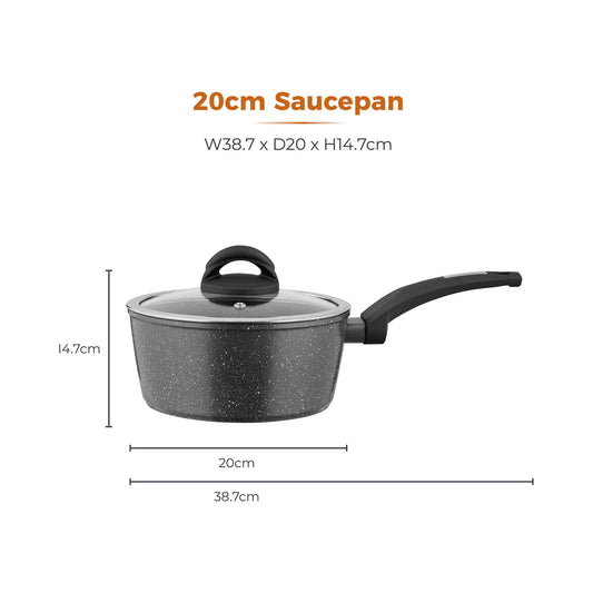 Cerastone Forged Saucepan 20cm