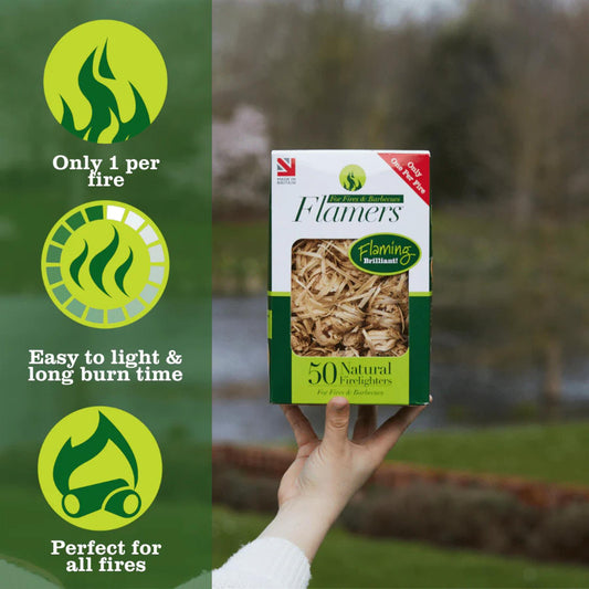 Natural Firelighters x50 Pack