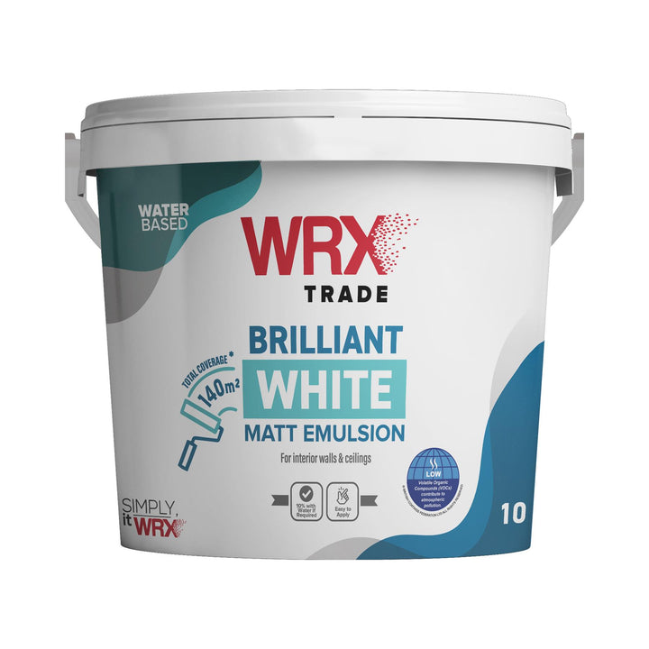 10L Value Brilliant White SUPER Matt Emulsion