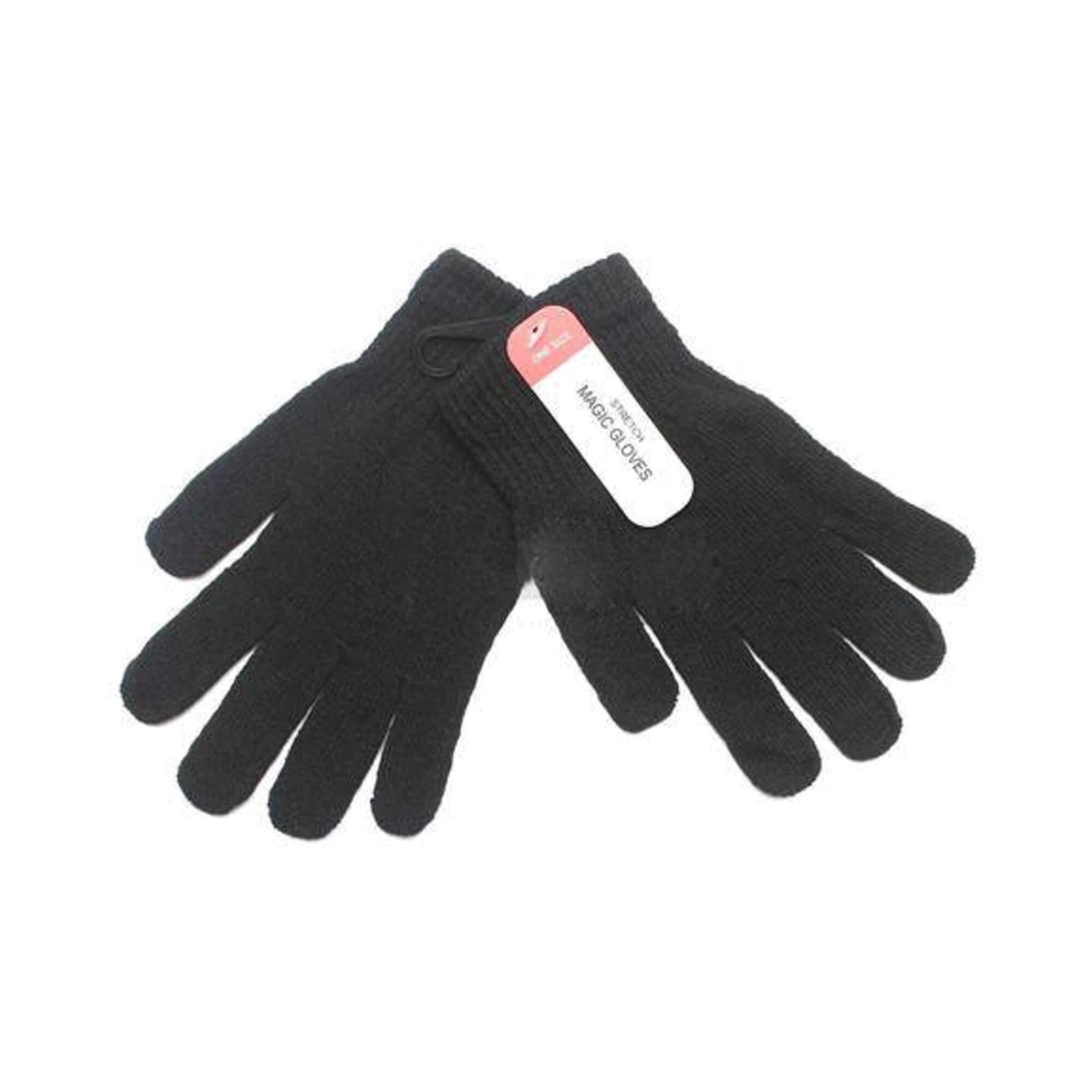 Magic One Size Gloves Black