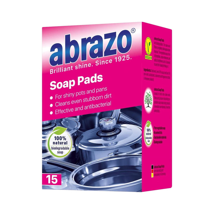 Natural Soap Pads x15 Pack (like Brillo)