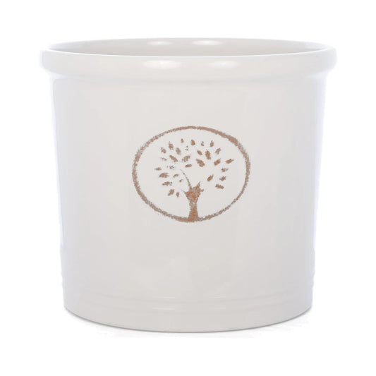 Cotswold Off White Cylinder Planter 30cm