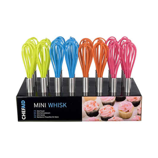 Coloured Silicone Mini Whisk