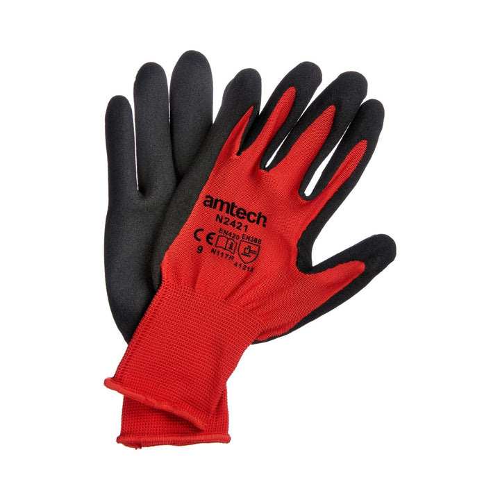 Performance Nitrile Gripper Work Gloves