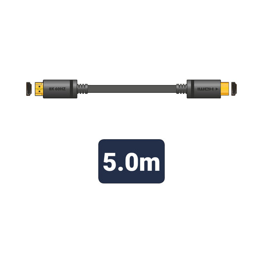 5m 8K HDMI 2.1 Gold Plated Lead