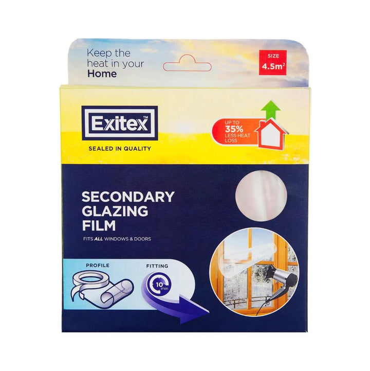 Insulating Secondary Glazing Film 4.5m2