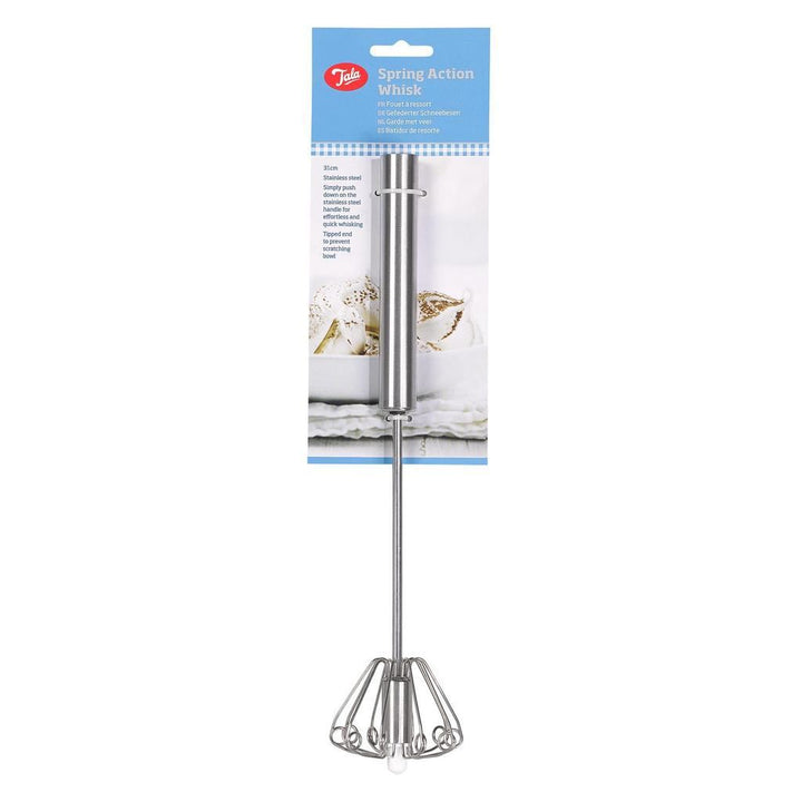 Spring Action Push Whisk