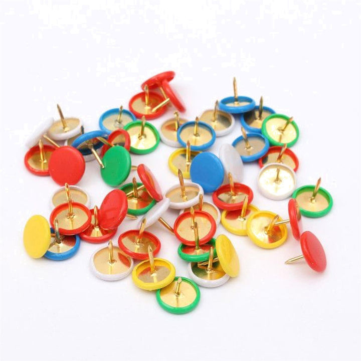 Drawing Pins Assorted Colour x30 Pack